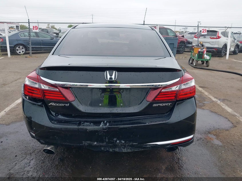 2017 HONDA ACCORD VIN: 1HGCR2F51HA049314