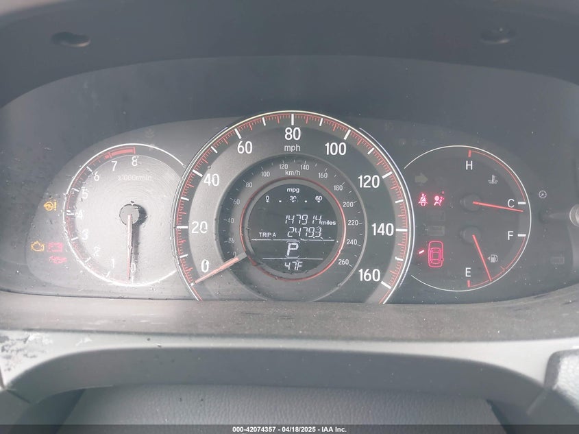 2017 HONDA ACCORD VIN: 1HGCR2F51HA049314