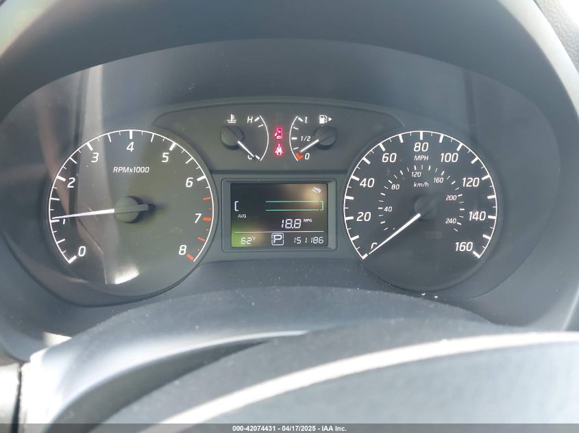 2016 Nissan Sentra Fe+ S/S/Sl/Sr/Sv VIN: 3N1AB7APOGY248240 Lot: 42074431