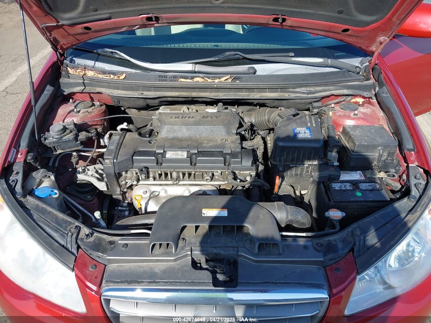 2008 HYUNDAI ELANTRA VIN: KMHDU46D08U375510
