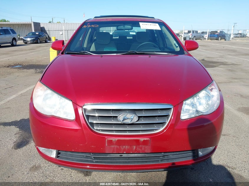 2008 HYUNDAI ELANTRA VIN: KMHDU46D08U375510