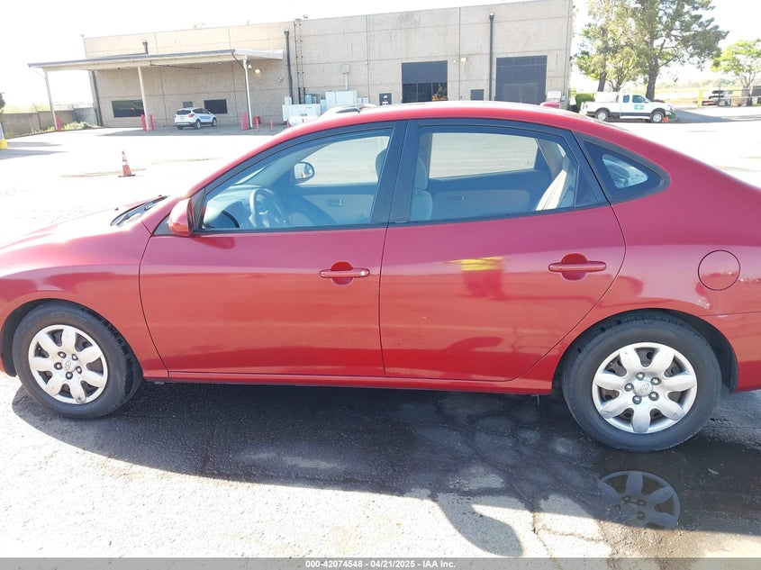2008 HYUNDAI ELANTRA VIN: KMHDU46D08U375510