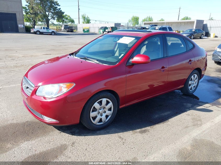 2008 HYUNDAI ELANTRA VIN: KMHDU46D08U375510