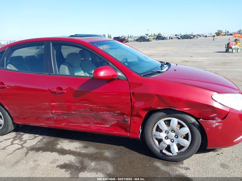 2008 HYUNDAI ELANTRA VIN: KMHDU46D08U375510