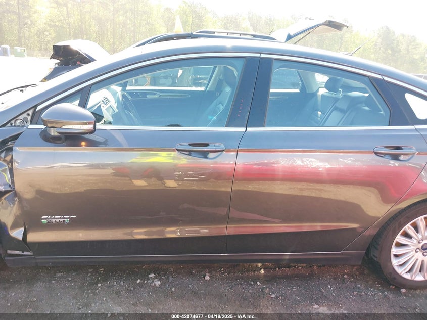 2016 FORD FUSION ENERGI VIN: 3FA6P0PUXGR120810