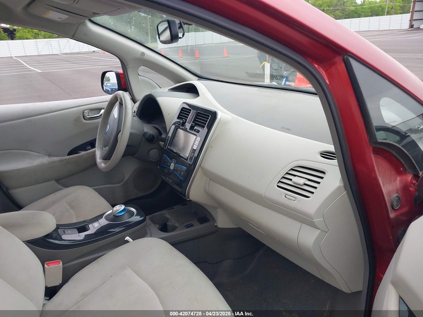 2012 NISSAN LEAF VIN: JN1AZ0CP5CT022293