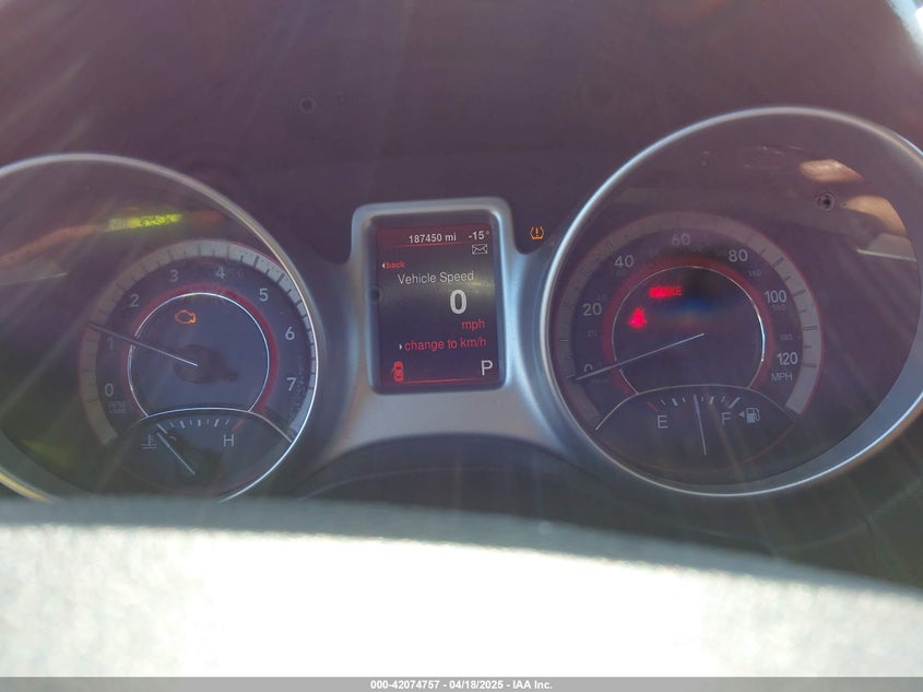 2015 DODGE JOURNEY VIN: 3C4PDCAB9FT650266