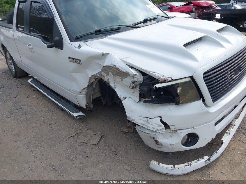 2008 FORD F-150 VIN: 1FTRX12W08KE93852