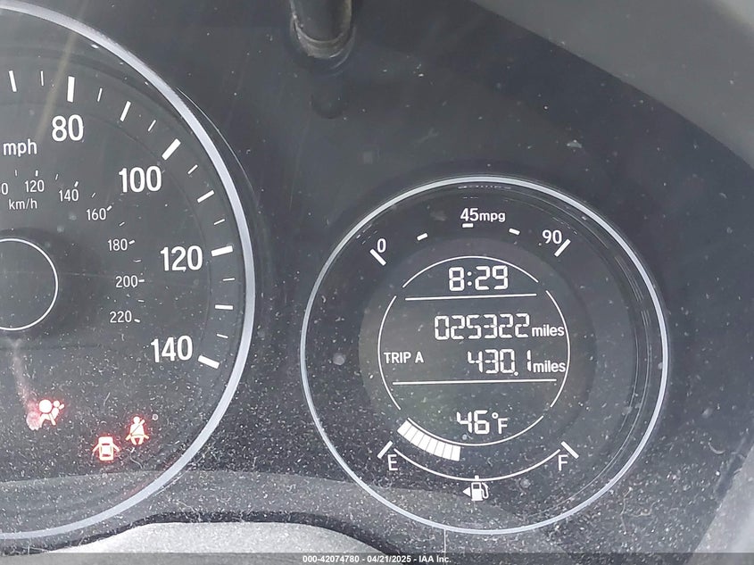 2022 HONDA HR-V VIN: 3CZRU6H37NM735733
