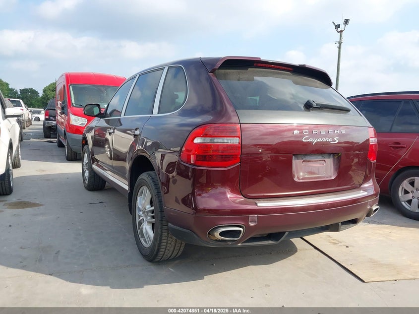 2008 PORSCHE CAYENNE VIN: WP1AB29P98LA53637