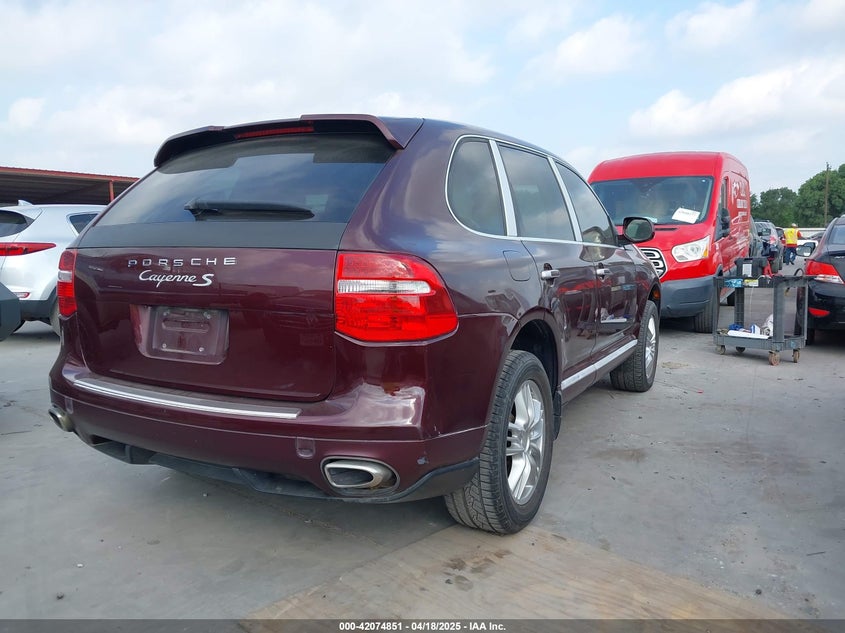 2008 PORSCHE CAYENNE VIN: WP1AB29P98LA53637