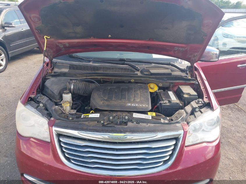 2014 Chrysler Town & Country Limited VIN: 2C4RC1GG4ER374342 Lot: 42074859