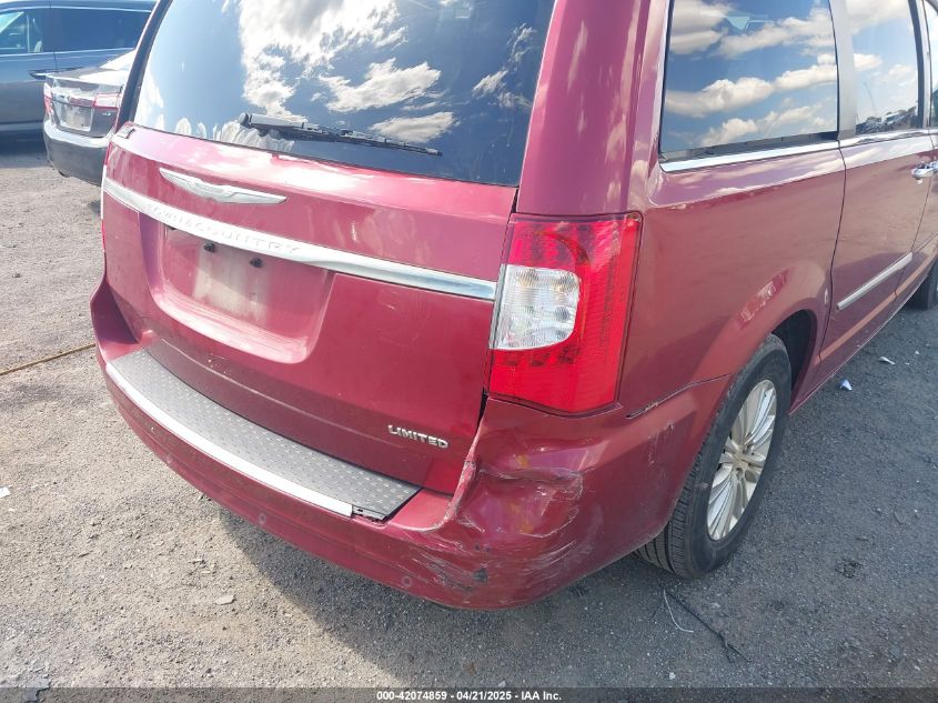 2014 Chrysler Town & Country Limited VIN: 2C4RC1GG4ER374342 Lot: 42074859