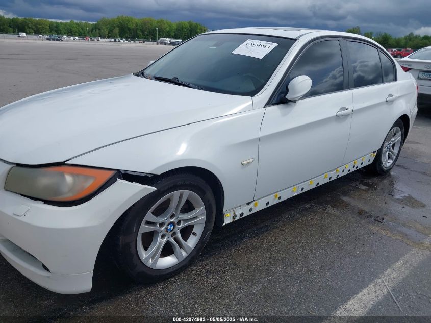 2008 BMW 328Xi VIN: WBAVC73558KP36846 Lot: 42074983