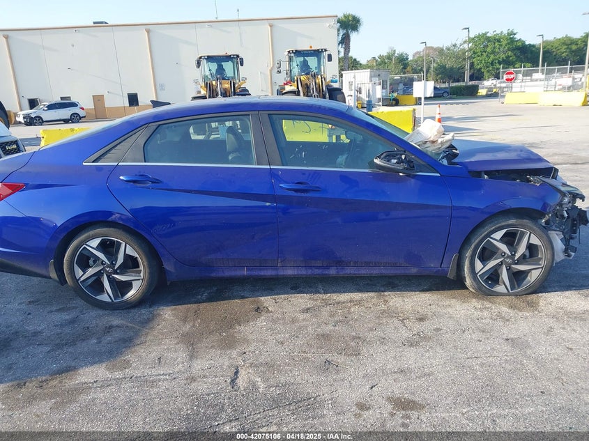 2023 HYUNDAI ELANTRA VIN: KMHLP4AG9PU607976