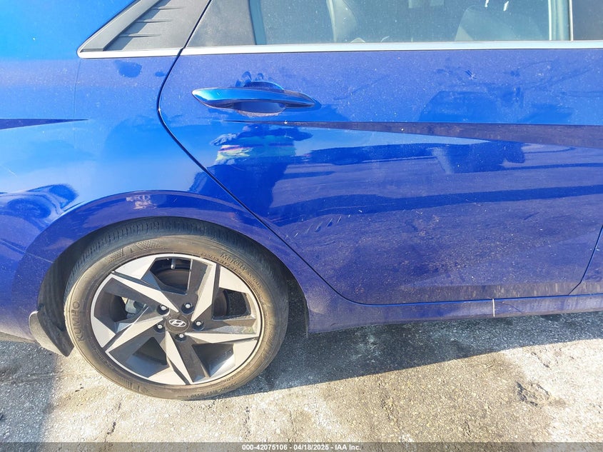 2023 HYUNDAI ELANTRA VIN: KMHLP4AG9PU607976