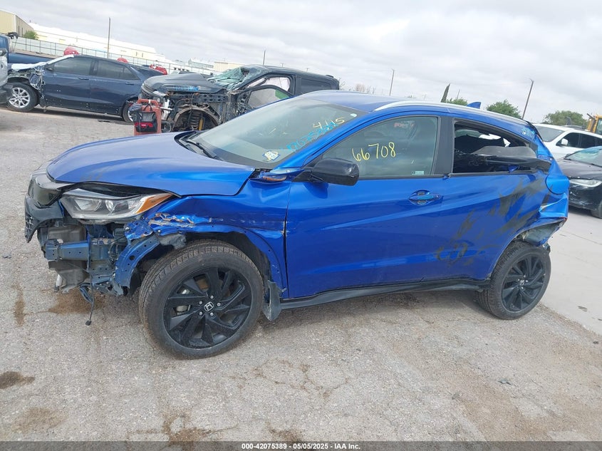 2021 HONDA HR-V 2WD SPORT - 3CZRU5H13MM707760