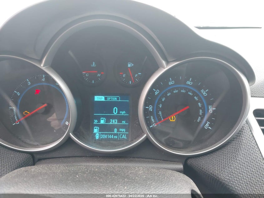 2015 CHEVROLET CRUZE VIN: 1G1PD5SB8F7129949