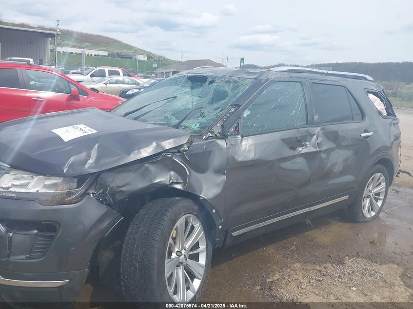 2018 FORD EXPLORER VIN: 1FM5K8F88JGC24861