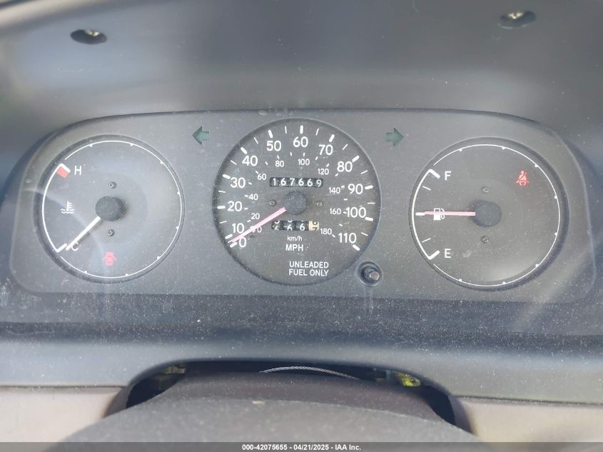 1997 Toyota Corolla Dx VIN: 1NXBB02E8VZ544852 Lot: 42075655