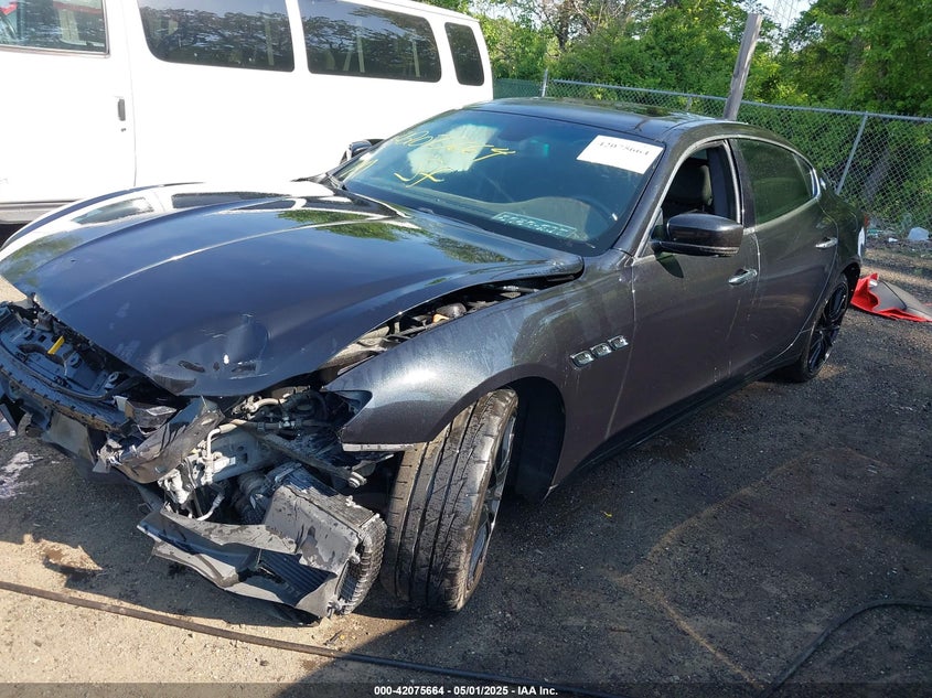 2016 MASERATI QUATTROPORTE VIN: ZAM56PPA2G1184417