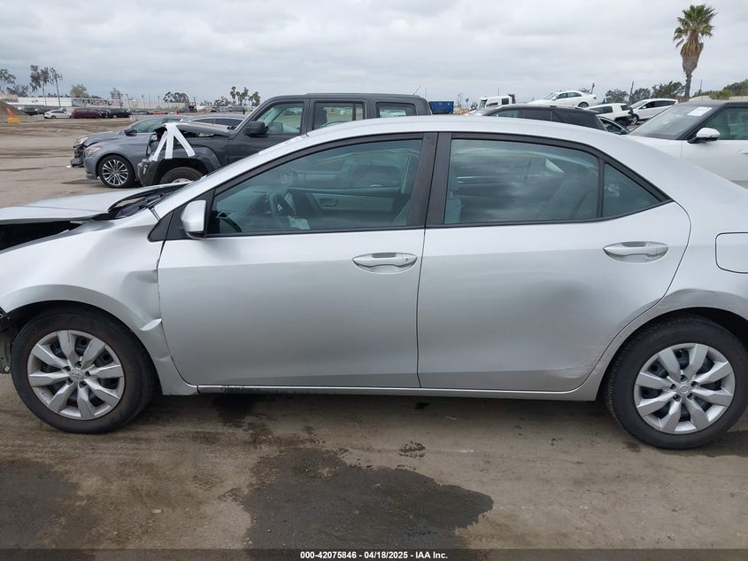 2014 TOYOTA COROLLA VIN: 5YFBURHE4EP164821