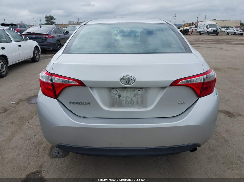 2014 TOYOTA COROLLA VIN: 5YFBURHE4EP164821