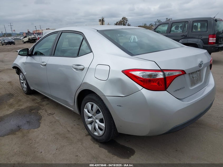 2014 TOYOTA COROLLA VIN: 5YFBURHE4EP164821