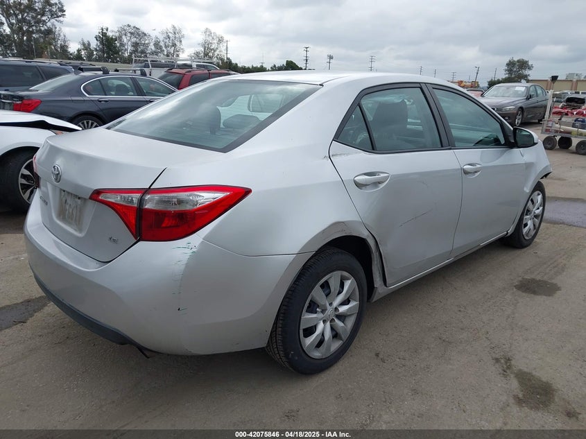 2014 TOYOTA COROLLA VIN: 5YFBURHE4EP164821