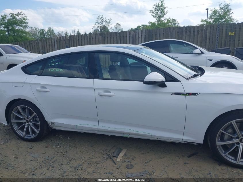 2025 Audi A5 Sportback - WAUDACF54SA004307