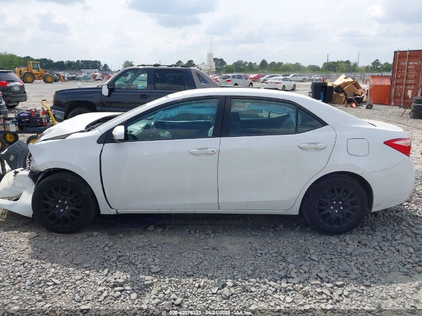 2018 Toyota Corolla Le VIN: 5YFBURHE0JP826680 Lot: 42076323