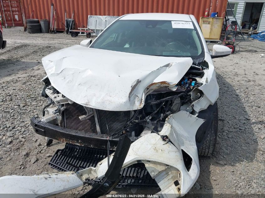 2018 Toyota Corolla Le VIN: 5YFBURHE0JP826680 Lot: 42076323