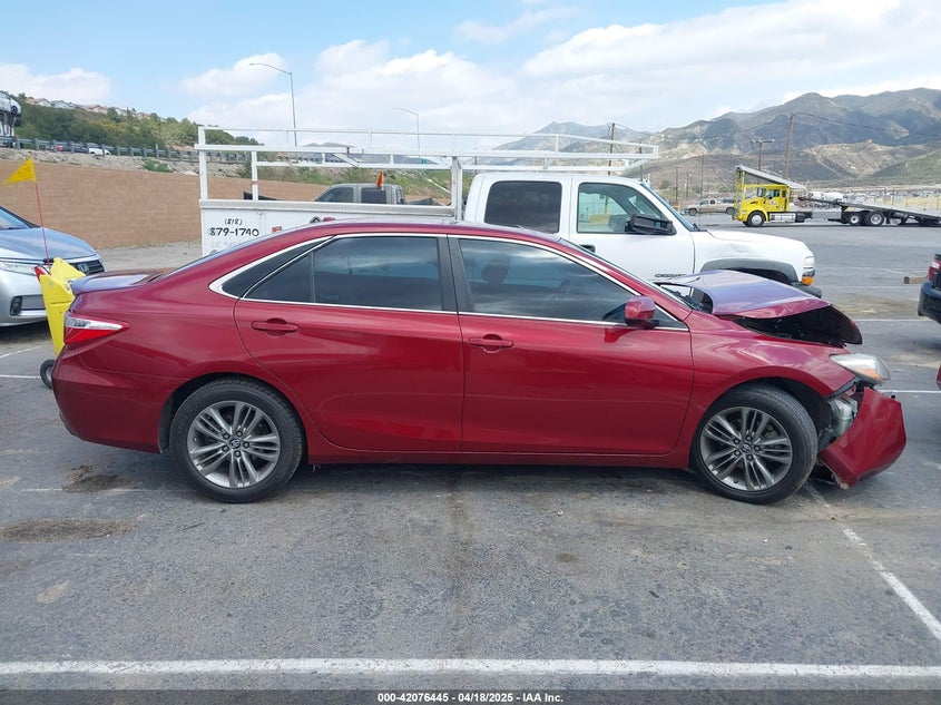 2017 TOYOTA CAMRY SE - 4T1BF1FK0HU656236
