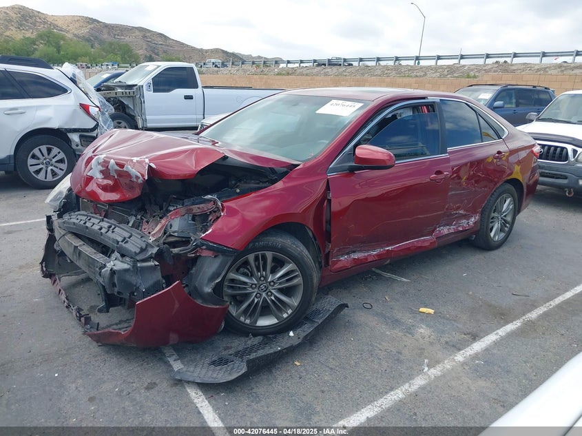 2017 TOYOTA CAMRY SE - 4T1BF1FK0HU656236