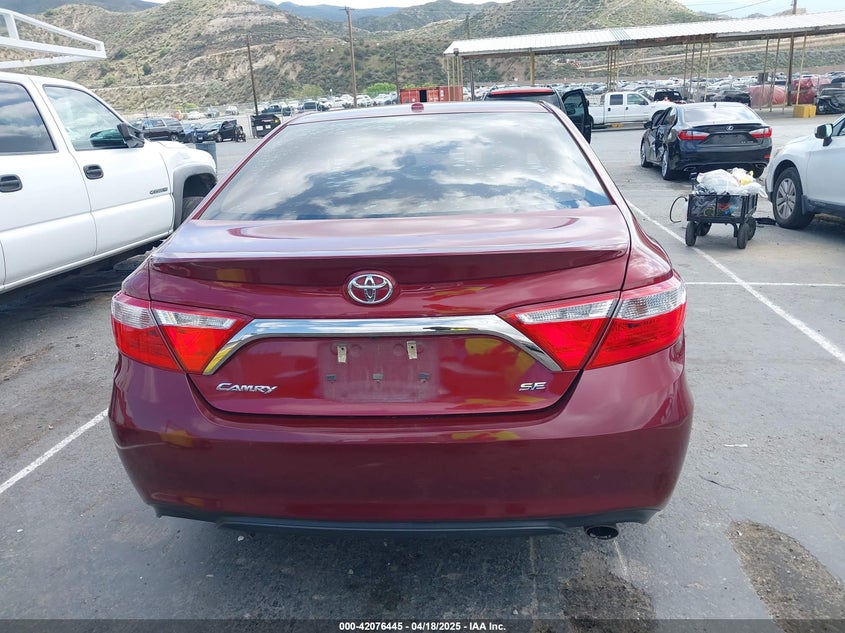 2017 TOYOTA CAMRY SE - 4T1BF1FK0HU656236