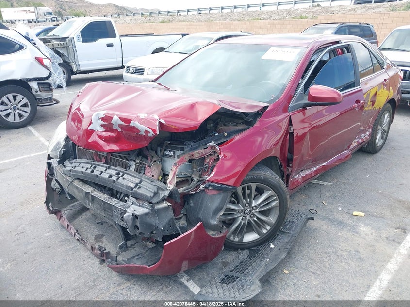 2017 TOYOTA CAMRY SE - 4T1BF1FK0HU656236