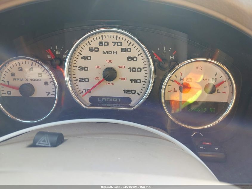 2004 Ford F-150 Lariat/Xlt VIN: 1FTPW12554KB97317 Lot: 42076458