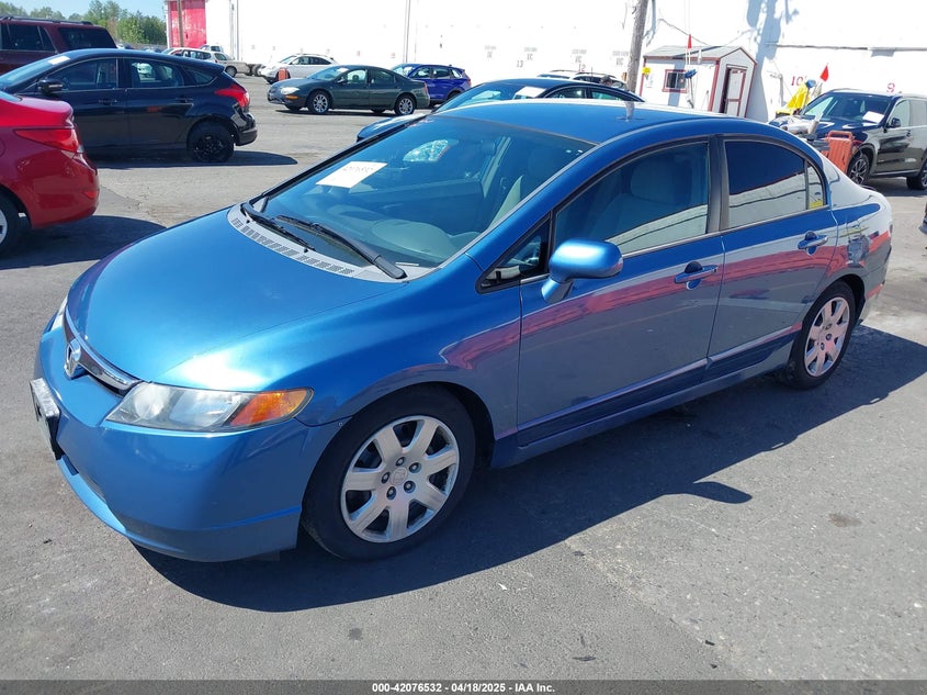 2006 HONDA CIVIC VIN: 1HGFA16506L088606