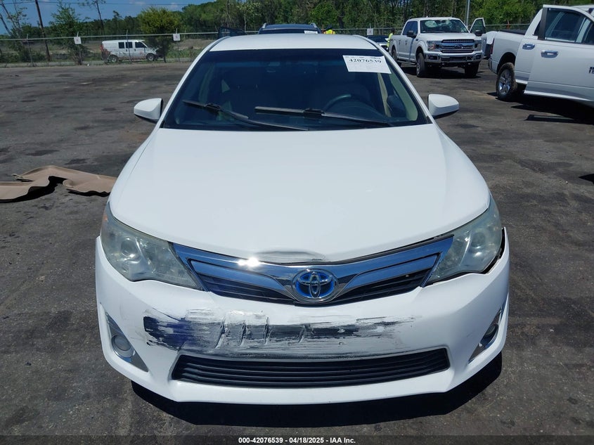 2013 TOYOTA CAMRY HYBRID XLE - 4T1BD1FK5DU073922