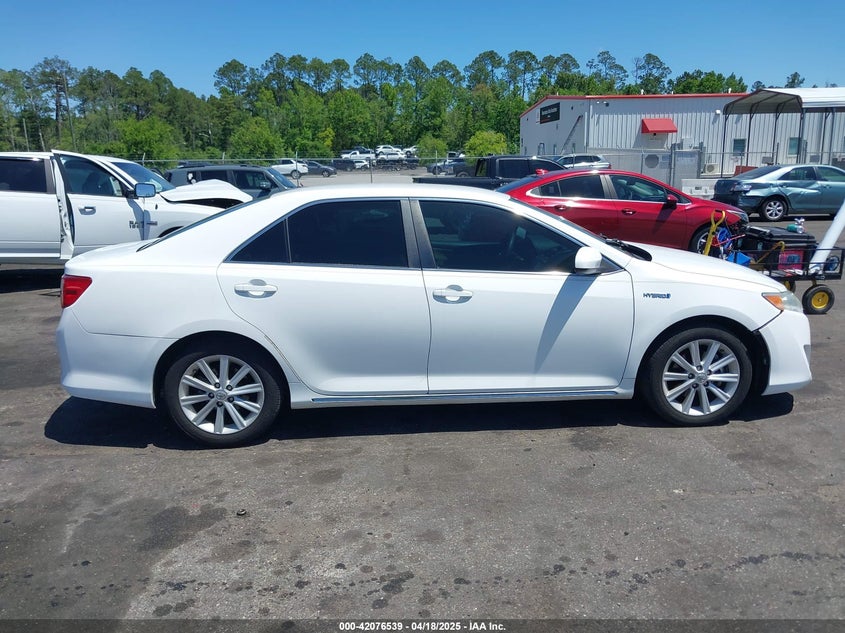 2013 TOYOTA CAMRY HYBRID XLE - 4T1BD1FK5DU073922