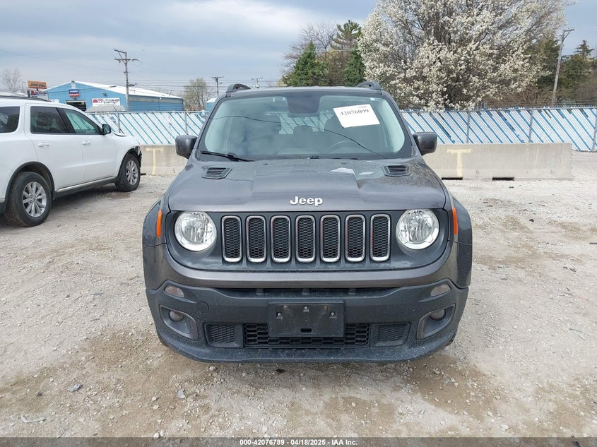 2017 JEEP RENEGADE LATITUDE 4X4 - ZACCJBBB0HPE88196