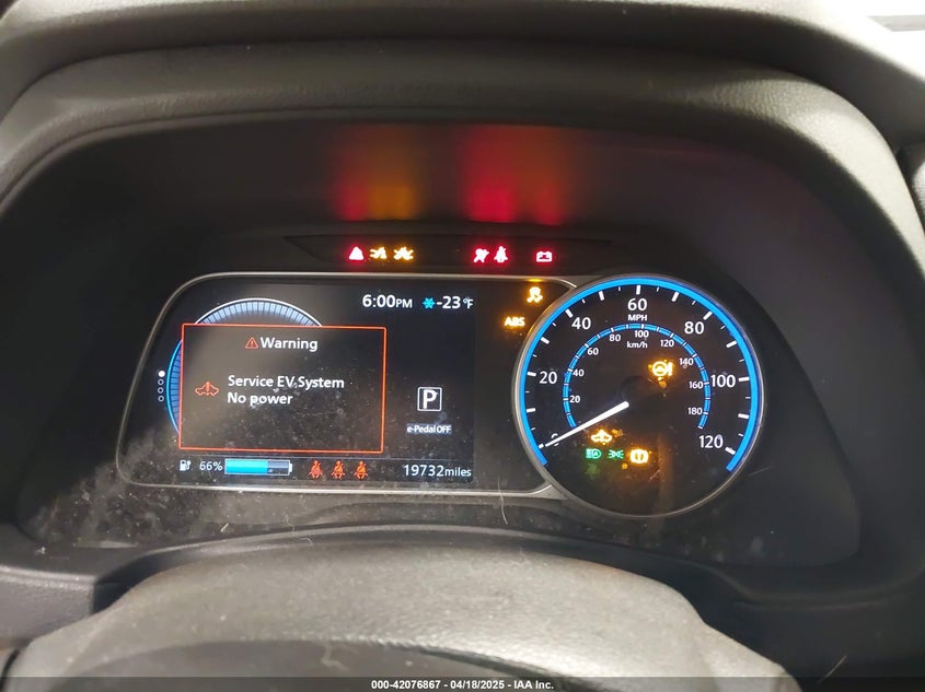 2023 NISSAN LEAF VIN: 1N4CZ1CV6PC553041