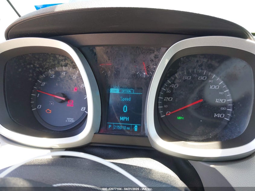 2014 CHEVROLET EQUINOX VIN: 2GNALAEKXE1170185