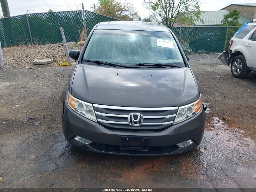 2013 Honda Odyssey Touring/Touring Elite VIN: 5FNRL5H99DB015179 Lot: 42077355