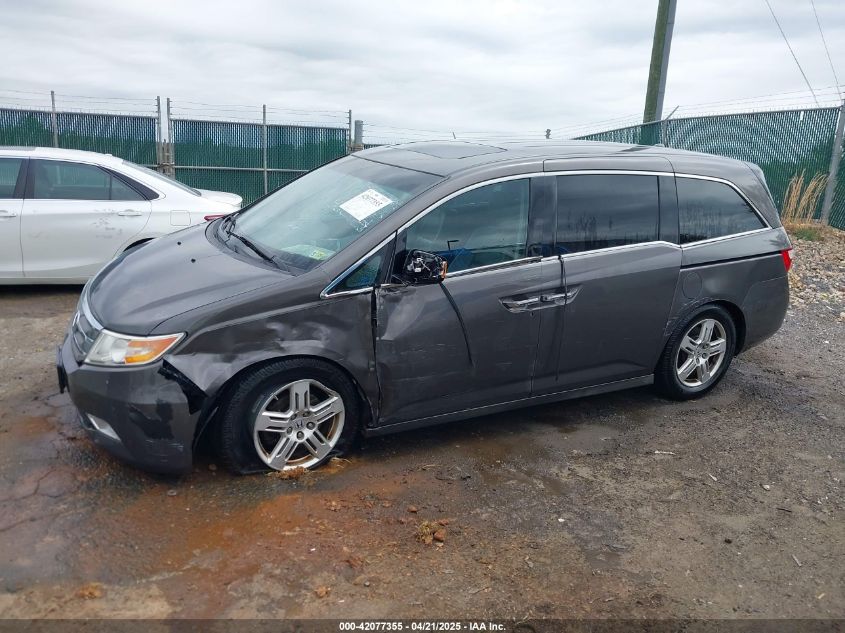2013 Honda Odyssey Touring/Touring Elite VIN: 5FNRL5H99DB015179 Lot: 42077355