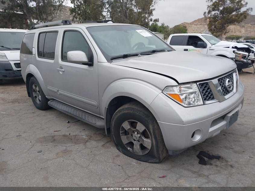 2006 NISSAN PATHFINDER VIN: 5N1AR18U76C646520