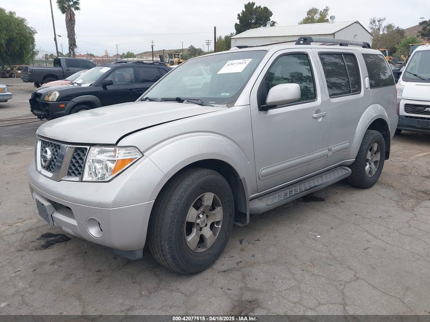 2006 NISSAN PATHFINDER VIN: 5N1AR18U76C646520