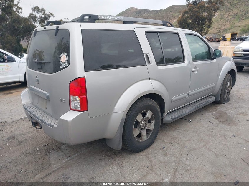 2006 NISSAN PATHFINDER VIN: 5N1AR18U76C646520