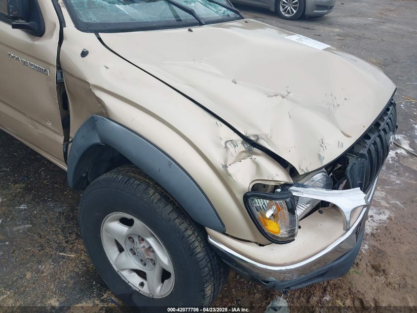 2002 Toyota Tacoma Prerunner V6 VIN: 5TEGN92N12Z885437 Lot: 42077706