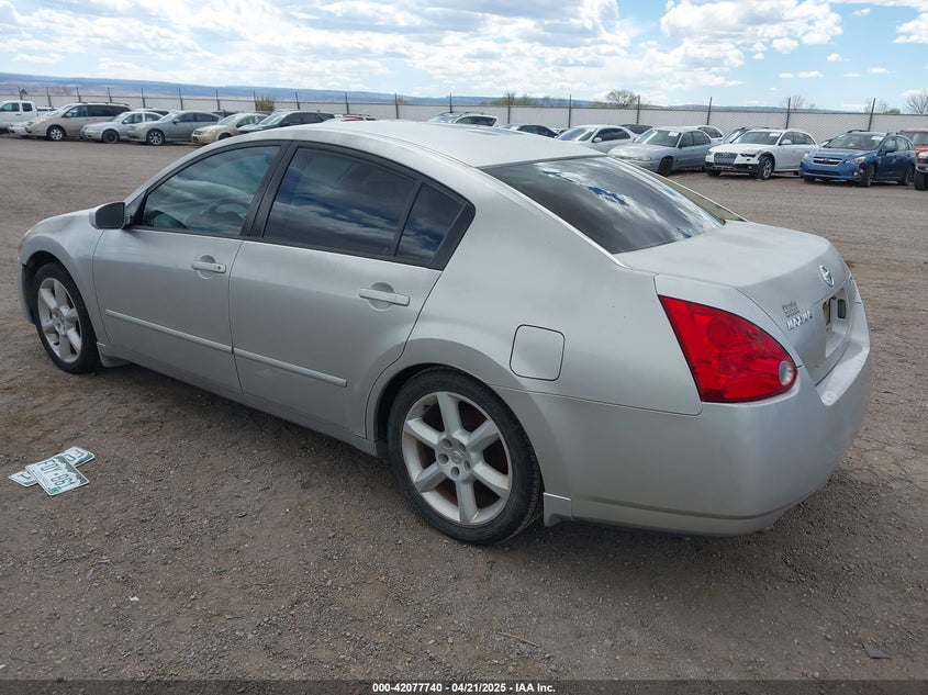 2004 Nissan Maxima 3.5 Se silver sedan gasoline 1N4BA41E34C917290 photo #4